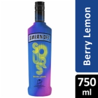 Smirnoff Sours Berry Lemon (Vodka Infused With Natural Flavors) Perspective: Main