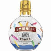 Smirnoff No. 21 Vodka Limited Edition Ornament Bottle Perspective: Main