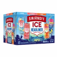 Smirnoff Ice Fun Pack Slim Can Variety Pack