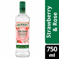 Smirnoff Zero Sugar Infusions Strawberry & Rose (Vodka Infused With Natural Flavors)