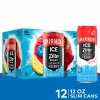 Smirnoff Ice Red White & Berry Zero Sugar Sparkling Seltzer Variety Pack