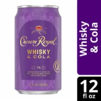 Crown Royal Whisky and Cola Canadian Whisky Cocktail Perspective: Main