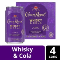Crown Royal Whisky and Cola Canadian Whisky Cocktail