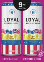 Loyal 9 Mixed Berry Lemonade Vodka Cocktail