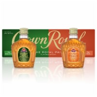 Crown Royal Regal Apple Flavored Whisky & Crown Royal Peach Flavored Whisky 50 mL 10 Pack Perspective: Main