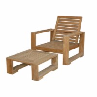 Anderson Teak Set-143 Capistrano Deep Seating Collection - 2 Piece