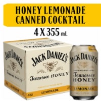 Jack Daniel's Tennessee Honey Lemonade Ready to Drink Whiskey Cocktail Perspective: Main