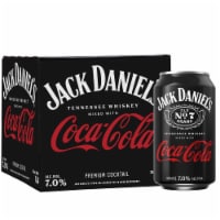 Jack Daniel's Tennessee Whiskey & Coca-Cola Ready to Drink Cocktail