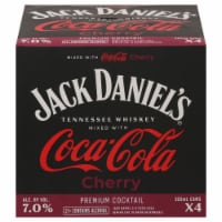 Jack Daniel's® Tennessee Whiskey Coca-Cola Cocktail Cherry Cans