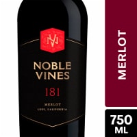 Noble Vines 181 California Merlot Red Wine Perspective: Main