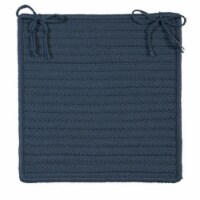 Colonial Mills H041A015X015SX Simply Home Solid - Lake Blue Chair Pad - single Rug
