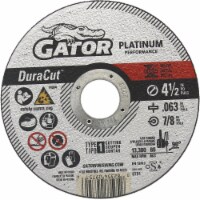 Gator 4.5x.063x7/8 Cut Wheel 9751