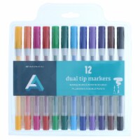 Art Alternatives 12 Dual Tip Markers Perspective: Main