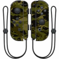 MightySkins NIJOYCO-Green Camouflage Skin for Nintendo Joy-Con Controller, Green Camouflage