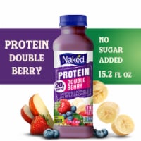 Naked Juice Double Berry No Sugar Added Protein Juice Smoothie
