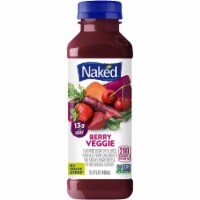 Naked Berry Veggie Flavored Juice Smoothie Blend Drink