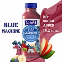 Naked® No Sugar Added 100% Blue Machine Juice Smoothie Bottle