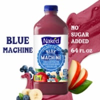 Naked Juice Blue Machine No Sugar Added 100% Juice Smoothie Drink
