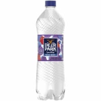 Deer Park® Natural Spring Triple Berry Flavored Sparkling Bottled Water Perspective: Main
