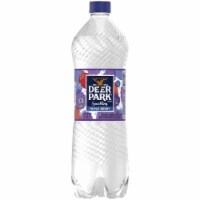 Deer Park® Natural Spring Triple Berry Flavored Sparkling Bottled Water Perspective: Main