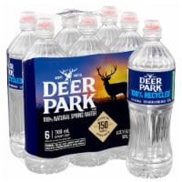Poland Spring Deer Park 100% Natural Spring Water Bottle Perspective: Main