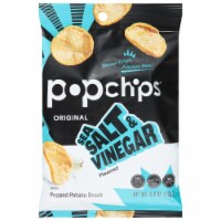 popchips Sea Salt & Vinegar Potato Chips Perspective: Main