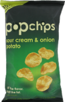 popchips® Sour Cream & Onion Potato Chips Perspective: Main