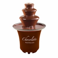 Nostalgia 3-Tier Chocolate Fondue Fountain