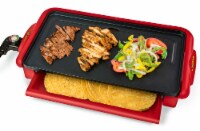 Nostalgia Taco Tuesday Nonstick Fiesta Griddle with Warmer