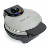 HomeCraft Round Belgian Waffle Maker
