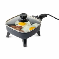 HomeCraft Electric Non-Stick Skillet - Black