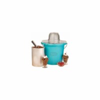 Nostalgia Electric Ice Cream Maker - Blue Perspective: Main