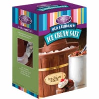 Nostalgia Old Fashioned Ice Cream Salt ROCKSALT4LB Perspective: Main