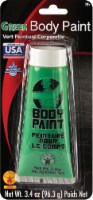 Body Paint Green Costume Makeup Perspective: Main