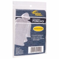 The Weather Station One Size Fits All Clear Emergency Poncho