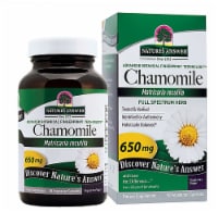 Nature's Answer Chamomile Flower Vegetarian Capsules 650mg Perspective: Main