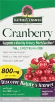 Nature's Answer Cranberry Fruit Vegetarian Capsules