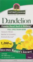 Nature's Answer Dandelion Root Vegetarian Capsules Perspective: Main