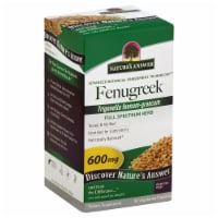 Natures Answer Fenugreek Seed Vegetarian Capsules 600mg