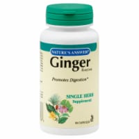 Nature's Answer Ginger Rhizome Capsules Perspective: Main