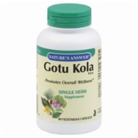 Nature's Answer Gotu Kola Vegetarian Capsules Perspective: Main