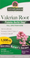 Nature's Answer Valerian Root Dietary Supplement Capsules 1500mg
