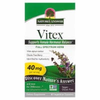 Vitex - 40mg by Natures Answer for Women - 90 Count Capsules Perspective: Main