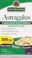 Natures Answer Astragalus Root Vegetarian Capsules