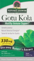 Nature's Answer Gotu Kola Herb Vegetarian Capsules 300mg Perspective: Main