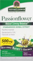 Nature's Answer® Passionflower Vegetarian Capsules 500mg Perspective: Main