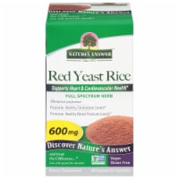 Nature's Answer® Red Yeast Rice Vegetarian Capsules 600mg
