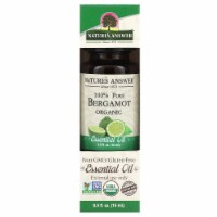 Nature's Answer 100% Pure Organic Essential Oil Bergamot - 0.5 fl oz (15 ml) Perspective: Main