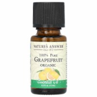 Nature's Answer 100% Pure Organic Essential Oil Grapefruit - 0.5 fl oz (15 ml) Perspective: Main