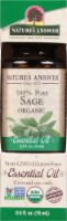Nature's Answer Organic Sage Essential Oil